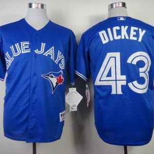 Toronto Blue Jays #43 R.A. Dickey Blue Alternate Cool Base Stitched MLB Jersey