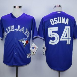 Toronto Blue Jays #54 Roberto Osuna Blue Alternate Stitched MLB Jersey