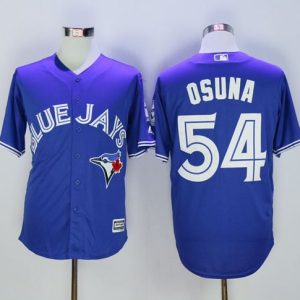 Toronto Blue Jays #54 Roberto Osuna Blue New Cool Base 40th Anniversary Stitched MLB Jersey