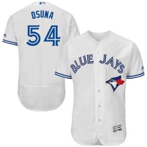 Toronto Blue Jays #54 Roberto Osuna White Flexbase Collection Stitched MLB Jersey