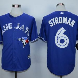 Toronto Blue Jays #6 Marcus Stroman Blue New Cool Base Stitched MLB Jersey