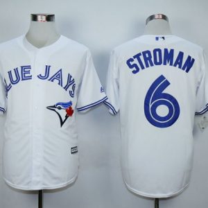 Toronto Blue Jays #6 Marcus Stroman White New Cool Base Stitched MLB Jersey