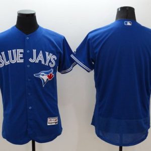 Toronto Blue Jays Blank Blue Flexbase Collection Stitched MLB Jersey