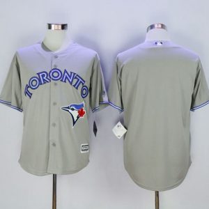 Toronto Blue Jays Blank Grey New Cool Base Stitched MLB Jersey