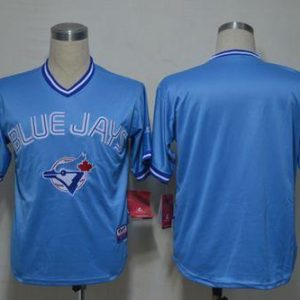 Toronto Blue Jays Blank Light Blue Stitched MLB Jersey