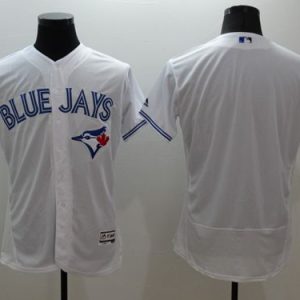 Toronto Blue Jays Blank White Flexbase Collection Stitched MLB Jersey