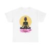 Chakra Meditation Lotus Unisex T-Shirt - Yoga Mindfulness Spiritual Healing Energy Art
