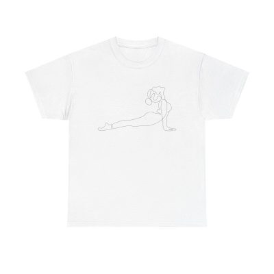 Cobra Pose Yoga Unisex T-Shirt - Flexibility Backbend Stretch Zen Flow Aesthetic Art