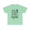 Eat Sleep Yoga Repeat Unisex T-Shirt - Funny Zen Meditation Fitness Exercise Quote