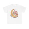 Floral Moon Unisex T-Shirt - Mindfulness Meditation Yoga Self Care Celestial Boho Cool