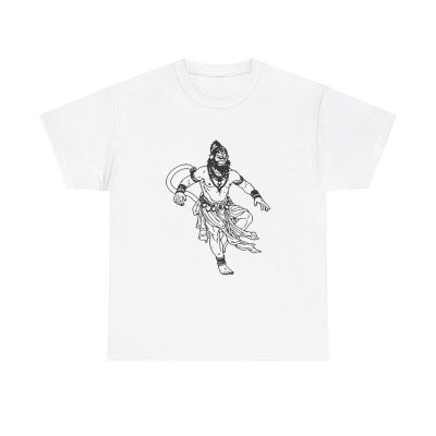 Hanuman God Unisex T-Shirt - Deity Hindu Divine Indian Lord Symbol Yoga Cool Gift Art