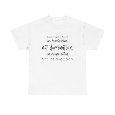 Inspirational Leadership Unisex T-Shirt - Teamwork Motivation Management Boss Leader