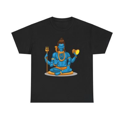 Lord Shiva Unisex T-Shirt - Hindu God Deity Mythology India Meditation Yoga Spiritual