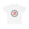Om Mandala Symbol Unisex T-Shirt - Spiritual Yoga Chakras Hindu India Sanskrit Cool Art