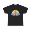 Rainbow Lotus Unisex T-Shirt - Yoga Meditate Zen Spirit Balance Chakra Colorful Vibrant