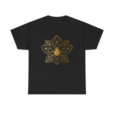Sacred Geometry Lotus Unisex T-Shirt - Spiritual Mystical Esoteric Meditation Yoga Zen