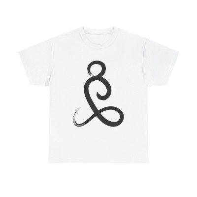 Zen Symbol Unisex T-Shirt - Yoga Meditation Mindfulness Peace Calm Cool Brush Art