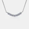 1.4 Carat Moissanite 925 Sterling Silver Necklace - Silver