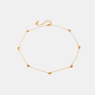 18K Gold-Plated Necklace - Gold