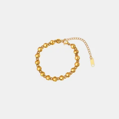 18K Gold-Plated Titanium Steel Bracelet - Gold