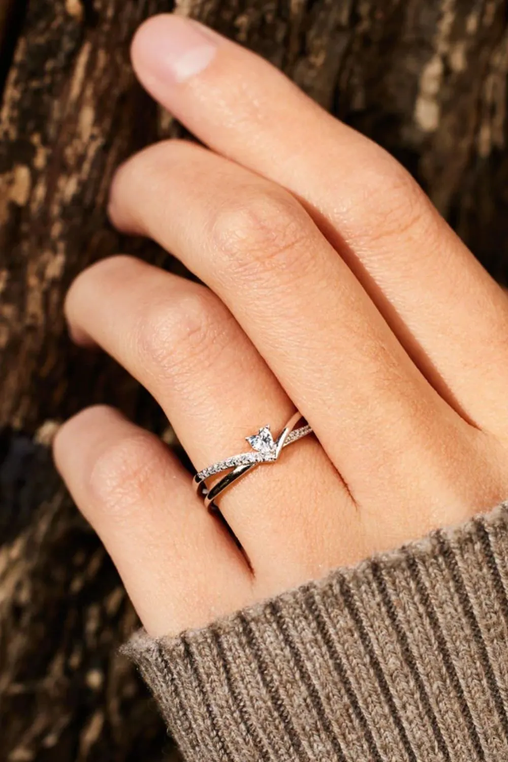 925-Sterling-silver-Inlaid-Zircon-Heart-Open-Ring-Silver-1