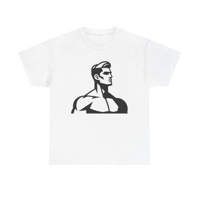 Alpha Male Unisex T-Shirt - Masculine Fitness Gym Strong Confident Leader Vintage Art
