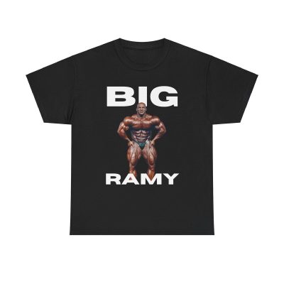 Big Ramy Bodybuilder Graphic Unisex T-Shirt - Muscle Champion Gym Fitness Workout Tee