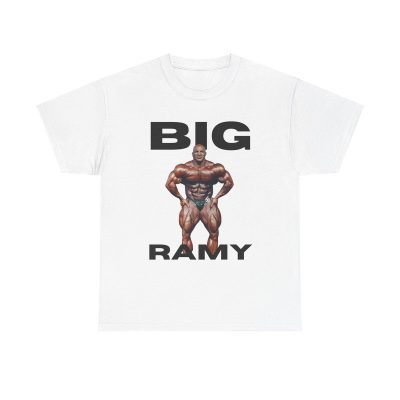 Big Ramy Bodybuilder Graphic Unisex T-Shirt - Muscle Champion Gym Fitness Workout Tee