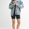Boxy-Cut Denim Jacket - Md.Denim