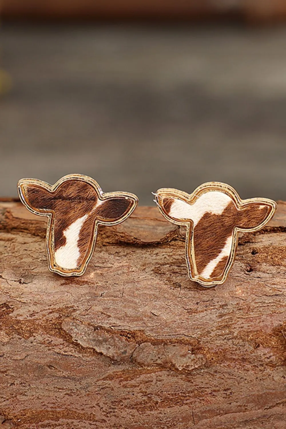 Bull-Head-Alloy-Stud-Earrings-Copper-3