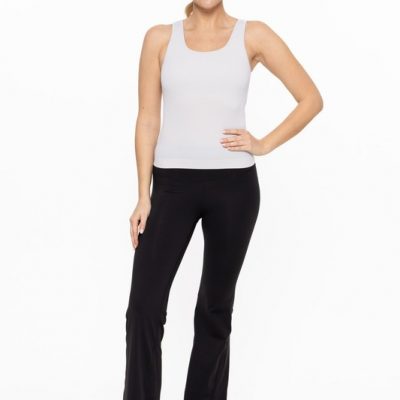 Classic Seamless Ribbed Tank - Pale Grey