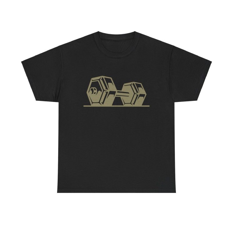 Dumbbell Strength Unisex T-Shirt - Gym Fitness Bodybuilding Muscle Powerlifting Vintage