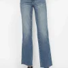 Full Size Tummy Control Straight Jeans - Medium