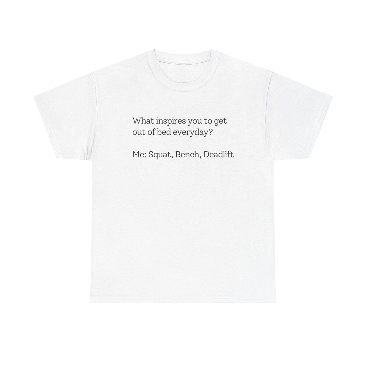 Funny-Gym-Inspiration-Shirt-Morning-Squat-Bench-Deadlift-Workout-Fitness-Cool Funny Gym Inspiration Shirt - Morning Squat Bench Deadlift Workout Fitness Cool