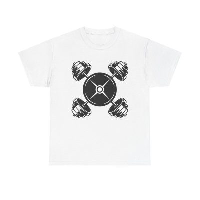 Iron Cross Unisex T-Shirt - Gym Workout Fitness Powerlifting Weightlifting Strength