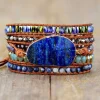 Lapis Lazuli Layered Bracelet - Royal Blue