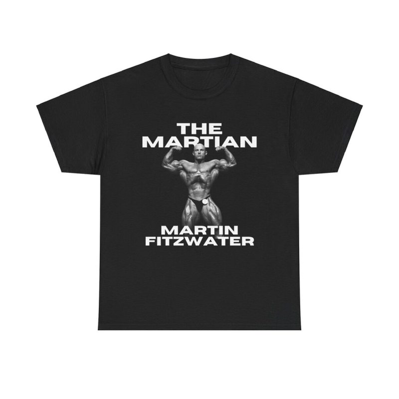 Martin Fitzwater Unisex T-Shirt - Bodybuilder Mr Olympia Fan Gym Workout Fitness Tee