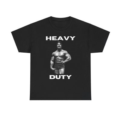 Mike Mentzer Heavy Duty Training Shirt - Gym Workout Fitness Bodybuilding Muscle