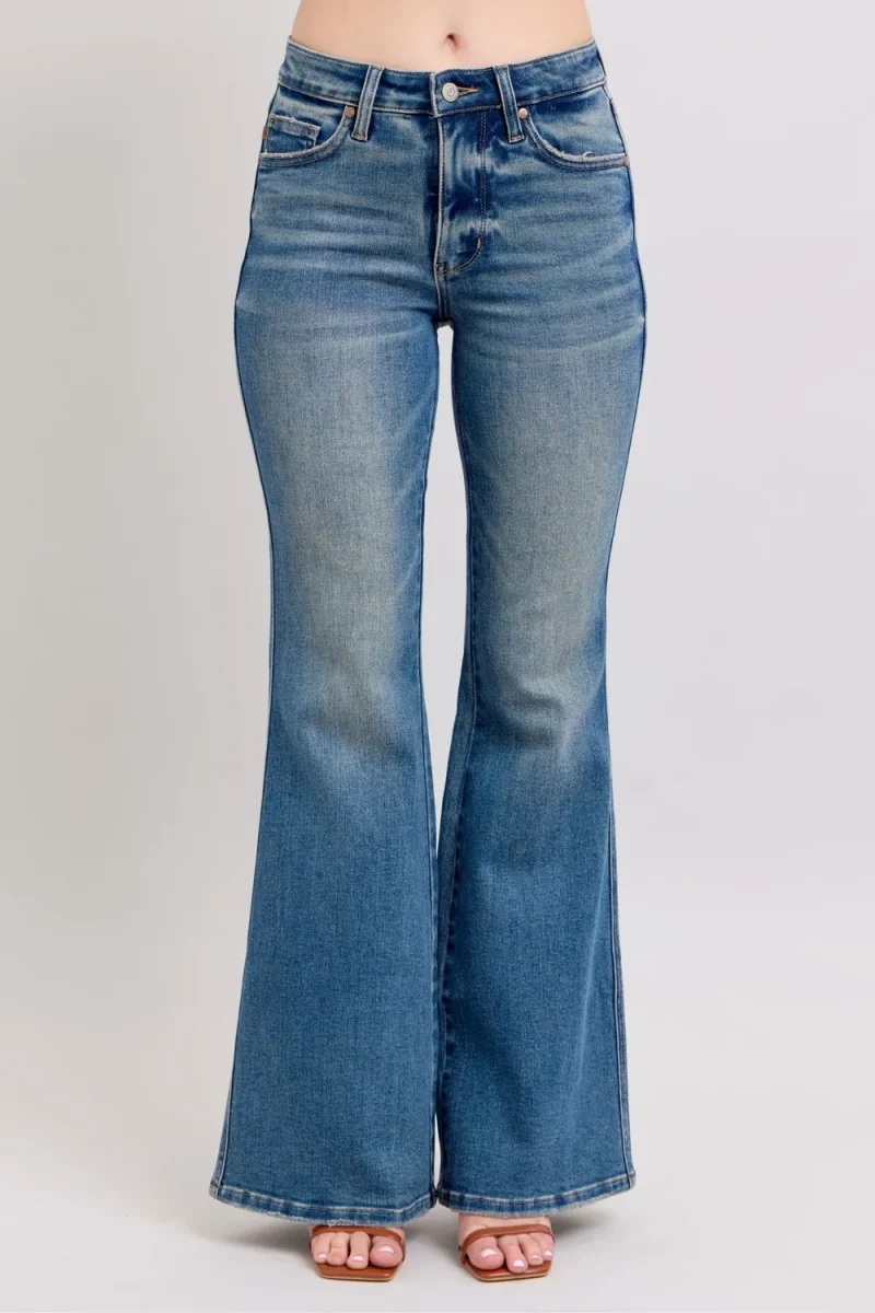 Mr Tummy Control Vintage Wash Jeans - Medium