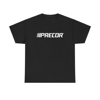 Precor Graphic Unisex T-Shirt - Gym Fitness Tee Workout Training Exercise Active Black
