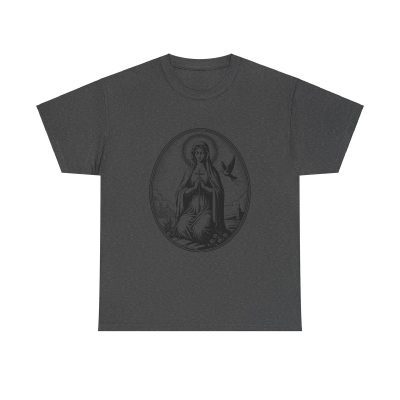 Saint Mary Cross Unisex T-Shirt - Mother Jesus Catholic Christian Faith Saint Religious