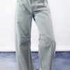 Wide Leg Comfy Jeans - Lt Indigo