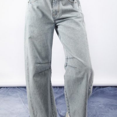 Wide Leg Comfy Jeans - Lt Indigo